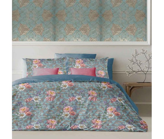 Casabiancheria.it | Parure copripiumino matrimoniale Cachemire a stampa digitale copripiumini di cotone amazon set copripiumone