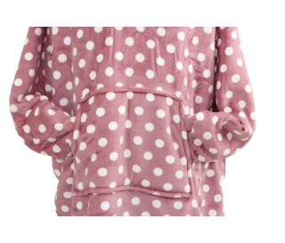 Casabiancheria.it | Felpone di pile con agnellino Balls con cappuccio vestaglia da camera in pile amazon vestaglia in pile 2