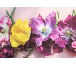 Casabiancheria.it | Federa per guanciale a stampa digitale Viole federe per cuscini letto 2