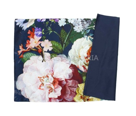 Casabiancheria.it | Parure copripiumino matrimoniale Essenza Home Fleur Blu copripiumini essenza home amazon