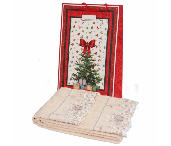 Casabiancheria.it | Coppia asciugamani di spugna Desiree con pizzo asciugamano viso e ospite amazon set asciugamano viso e ospit