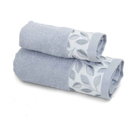 Casabiancheria.it | Coppia asciugamani di spugna Dana bordo jacquard set di asciugamani spugna amazon asciugamano viso e ospite