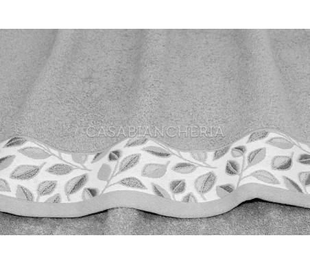 Casabiancheria.it | Coppia asciugamani di spugna Dana bordo jacquard set di asciugamani spugna amazon asciugamano viso e ospite