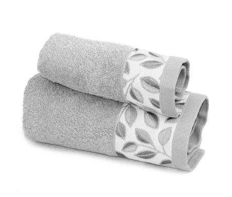 Casabiancheria.it | Coppia asciugamani di spugna Dana bordo jacquard set di asciugamani spugna amazon asciugamano viso e ospite