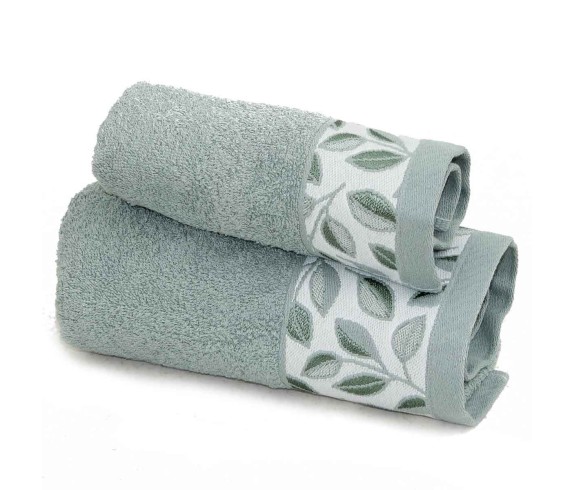 Casabiancheria.it | Coppia asciugamani di spugna Dana bordo jacquard set di asciugamani spugna amazon asciugamano viso e ospite