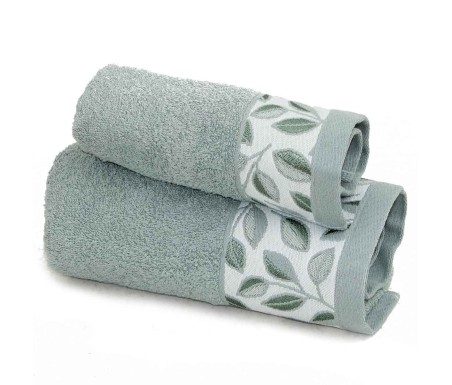 Casabiancheria.it | Coppia asciugamani di spugna Dana bordo jacquard set di asciugamani spugna amazon asciugamano viso e ospite