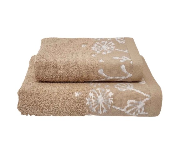 Casabiancheria.it | Coppia asciugamani di spugna Aisha bordo jacquard set di asciugamani spugna amazon asciugamano viso e ospite