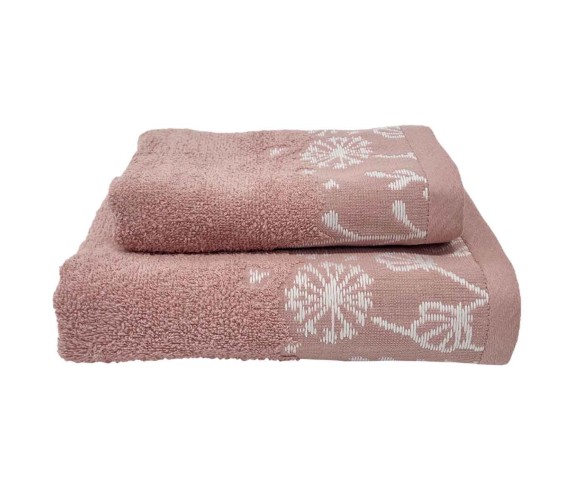 Casabiancheria.it | Coppia asciugamani di spugna Aisha bordo jacquard set di asciugamani spugna amazon asciugamano viso e ospite