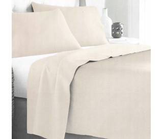 Casabiancheria.it | Completo lenzuola di flanella Tinta Unita lenzuola in flanella matrimoniale amazon lenzuola invernali tinta 