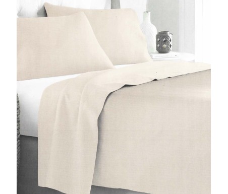 Casabiancheria.it | Completo lenzuola di flanella Tinta Unita lenzuola in flanella matrimoniale amazon lenzuola invernali tinta 