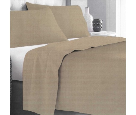 Casabiancheria.it | Completo lenzuola di flanella Tinta Unita lenzuola in flanella matrimoniale amazon lenzuola invernali tinta 