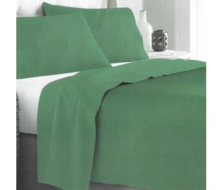 Casabiancheria.it | Completo lenzuola di flanella Tinta Unita lenzuola in flanella matrimoniale amazon lenzuola invernali tinta 