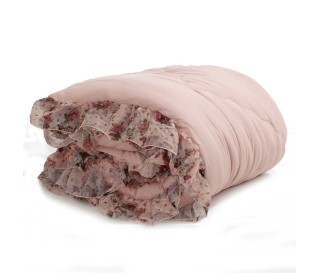 Casabiancheria.it | Trapunta matrimoniale Organdis con volant trapunte con gala amazon trapunta con pizzo