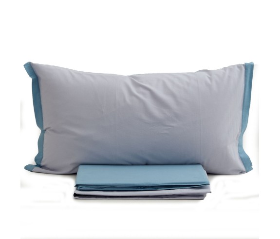 Casabiancheria.it | Completo lenzuola in flanella di caldo cotone singolo Cogal Bicolor lenzuola in flanella amazon lenzuola inv