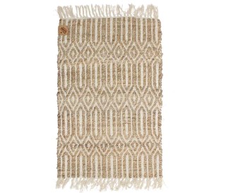 Casabiancheria.it | Tappeto etnico in juta Kendra fatto a mano tappeti etnici amazon tappeto con frange