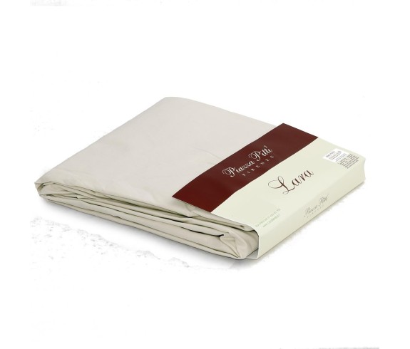Casa Biancheria | Lenzuolo con angoli misura francese Piazza Pitti Lara 140x200 angolo 30