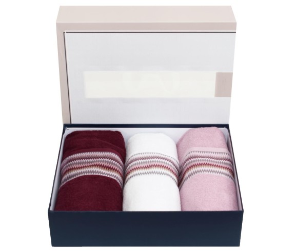 Casabiancheria.it | Coppie asciugamano e ospite Oslo set 3+3 asciugamani di spugna in cotone set asciugamano viso e ospite in sc