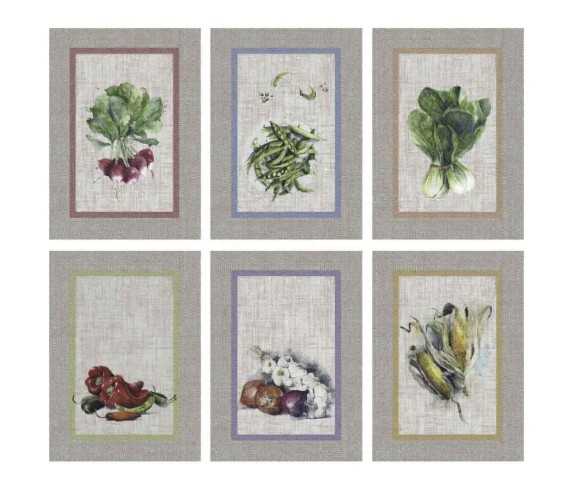 Casabiancheria.it | Strofinaccio Tiffany Vegetables set 6 pezzi strofinacci cucina amazon