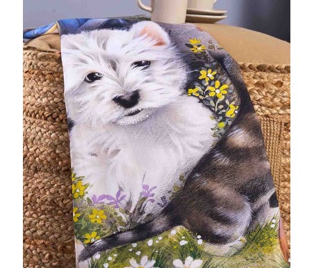 Casabianchria.it | Strofinaccio Tiffany Pets set 6 pezzi strofinacci di cotone amazon canovaccio tovaglietta