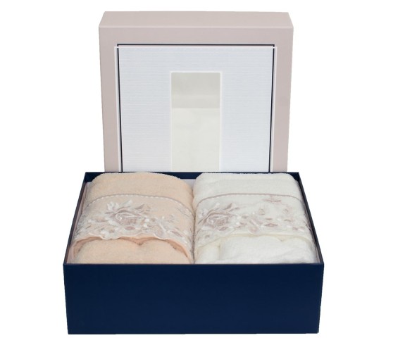 Casabiancheria.it | Set asciugamano e ospite 2+2 Desiree in spugna di cotone asciugamani in spugna amazon set asciugamano viso +