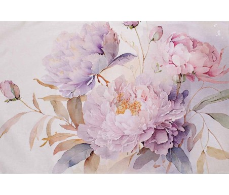 Casabiancheria.it | Federa per guanciale a stampa digitale Camelie federe per cuscini letto