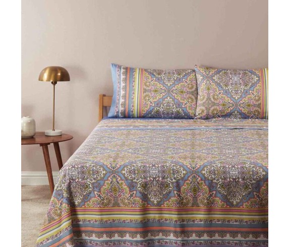 Bassetti Casabiancheria.it | Completo lenzuola copriletto matrimoniale Granfoulard Bassetti Marechiaro lenzuola granfoulard bass