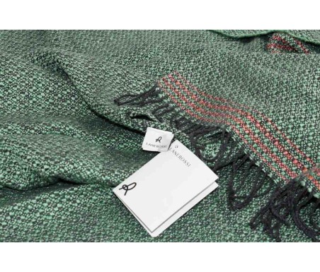 Casabiancheria.it | Plaid Poncho Lanerossi Texture con frange plaid con frange plaid copri spalle