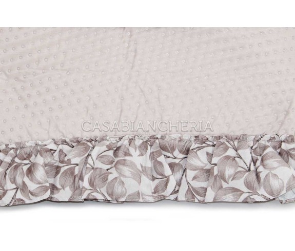 Casabiancheria.it | Copriletto trapuntato matrimoniale Louise Foglia con trapuntino estivo amazon copriletto con gala