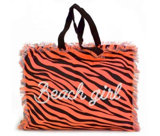 Casabiancheria.it | Borsa da mare con cerniera Zebra borse mare amazon borse mare in tessuto 2