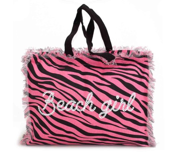 Casabiancheria.it | Borsa da mare con cerniera Zebra borse mare amazon borse mare in tessuto