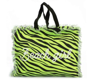 Casabiancheria.it | Borsa da mare con cerniera Zebra borse mare amazon borse mare in tessuto