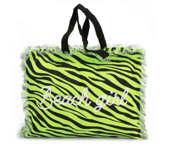 Casabiancheria.it | Borsa da mare con cerniera Zebra borse mare amazon borse mare in tessuto