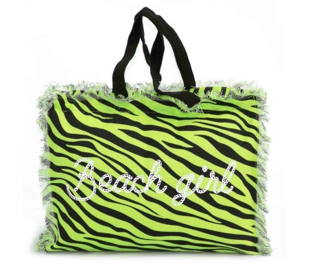 Casabiancheria.it | Borsa da mare con cerniera Zebra borse mare amazon borse mare in tessuto
