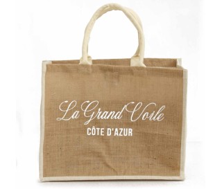 Casabiancheria.it | Borsa da mare con cerniera La Grand Voile borsa da spiaggia in tessuto con tasche e cerniera 2