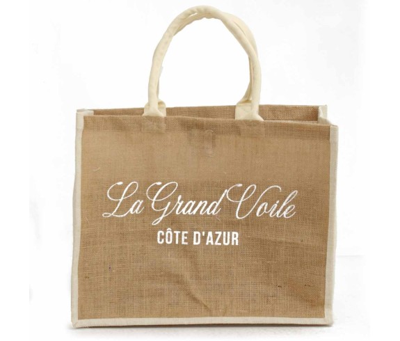 Casabiancheria.it | Borsa da mare con cerniera La Grand Voile borsa da spiaggia in tessuto con tasche e cerniera