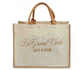 Casabiancheria.it | Borsa da mare con cerniera La Grand Voile borsa da spiaggia in tessuto con tasche e cerniera