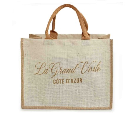 Casabiancheria.it | Borsa da mare con cerniera La Grand Voile borsa da spiaggia in tessuto con tasche e cerniera