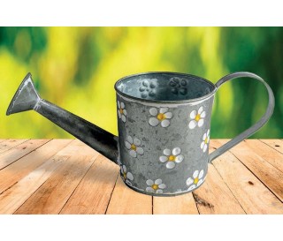 Casabiancheria.it | Portavaso Foxglove annaffiatoio in metallo zincato con manici vasetti in metallo portavaso da interno e este 2