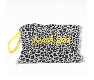 Casabiancheria.it | Pochette da mare Leopard impermeabile pochette mare amazon pochette porta creme solari