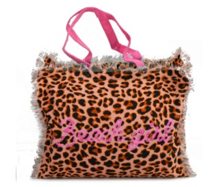 Casabiancheria.it | Borsa da mare con cerniera Leopard borse mare amazon borse mare in tessuto