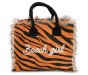 Casabiancheria.it | Borsa da mare hand bag Zebra con cerniera borse mare piccole amazon borse mare in tessuto