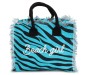 Casabiancheria.it | Borsa da mare hand bag Zebra con cerniera borse mare piccole amazon borse mare in tessuto