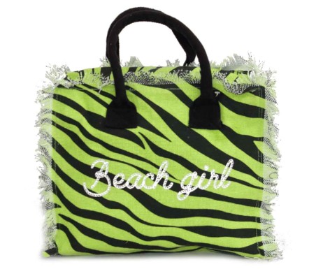 Casabiancheria.it | Borsa da mare hand bag Zebra con cerniera borse mare piccole amazon borse mare in tessuto