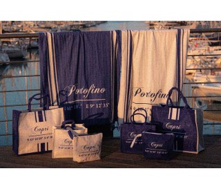 Casabiancheria.it | Borsa da mare Dolce Vita in juta borsa mare amazon borse mare in tessuto 2