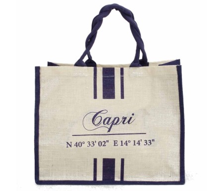 Casabiancheria.it | Borsa da mare Dolce Vita in juta borsa mare amazon borse mare in tessuto