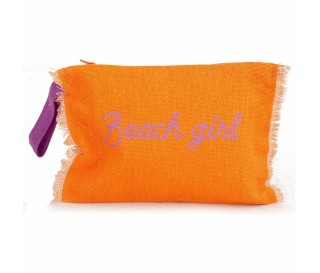 Casabiancheria.it | Pochette da mare Beach Girl impermeabile pochette mare amazon pochette porta creme solari 2