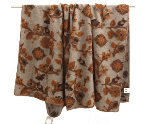 Casabiancheria.it | Plaid di lana cotta Flowers plaid in lana ricamati amazon plaid per divano letto