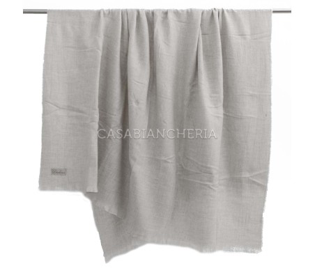 Casabiancheria.it | Plaid con frange Grace misto lana 140x180 plaid di lana amazon plaid caldi