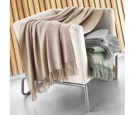 Casabiancheria.it | Plaid con frange Kate 140x180 plaid amazon plaid caldi