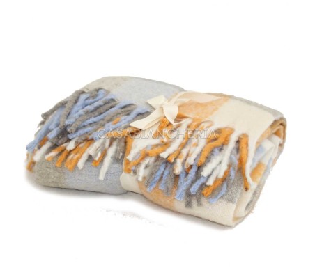 Casabiancheria.it | Plaid con frange Carol 140x180 plaid amazon plaid scozzesi caldi 